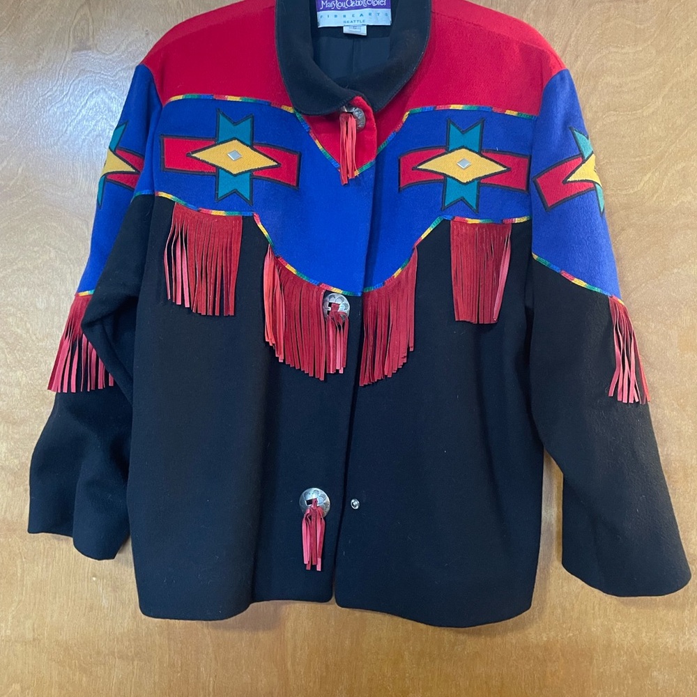 Colorful Fringe Women's Jacket